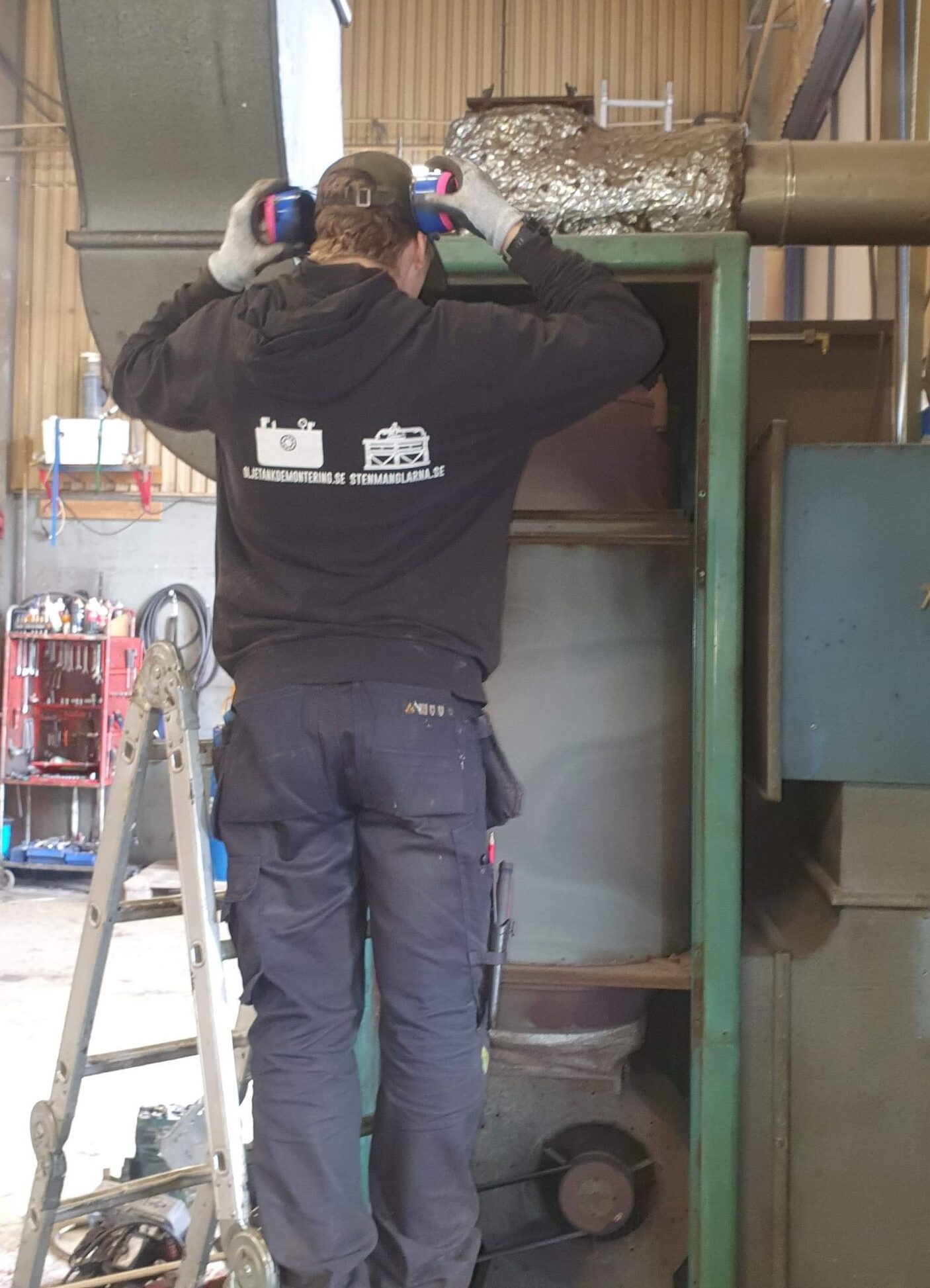 Borttagning av värmesystem