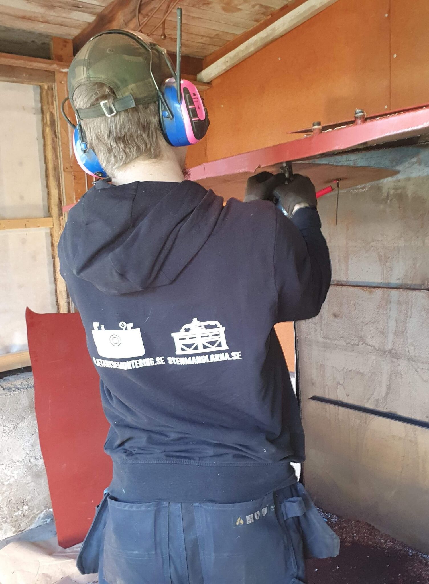 Arbetsbild oljetank 5