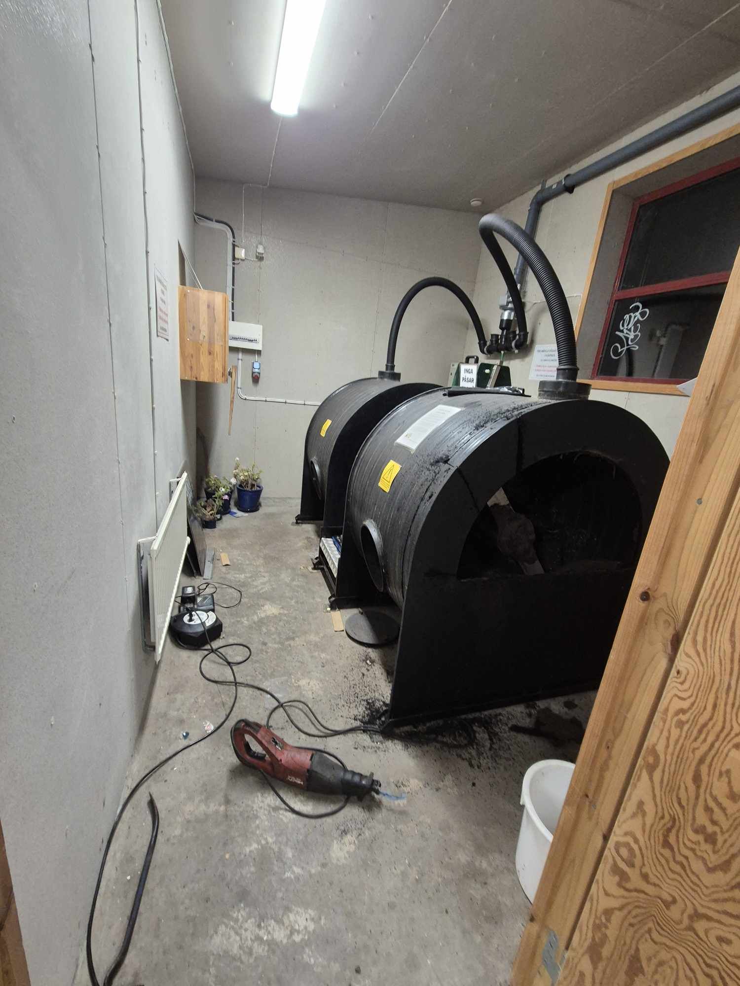 Borttagning av kompostanläggning